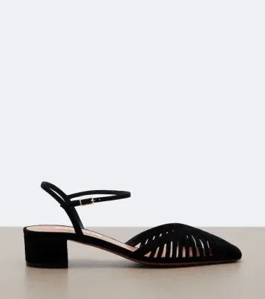 Aquazzura Yara suede pumps | Thumbnail 3