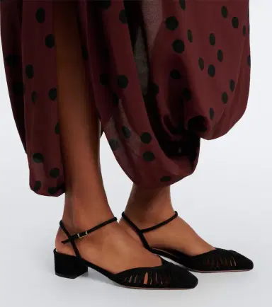Aquazzura Yara suede pumps | Thumbnail 5