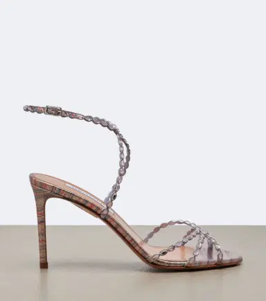 Aquazzura Love Struck embellished leather sandals | Thumbnail 4 Aquazzura Love Struck embellished leather sandals | Thumbnail 4