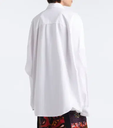 Dries Van Noten Embellished cotton shirt | Thumbnail 4