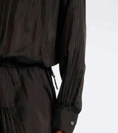 Dries Van Noten Striped midi dress | Thumbnail 4