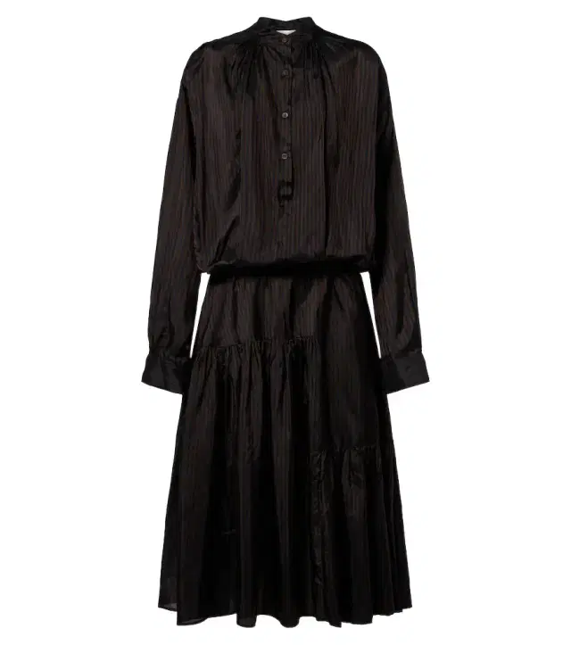 Dries Van Noten Striped midi dress
