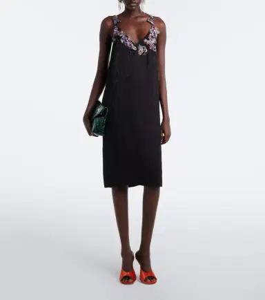 Dries Van Noten Embellished midi dress | Thumbnail 2
