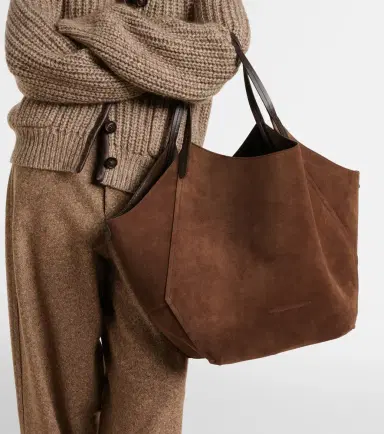 Brunello Cucinelli Monili Medium reversible leather tote bag | Thumbnail 3