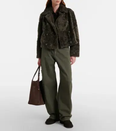 Brunello Cucinelli Medium suede shoulder bag | Thumbnail 2