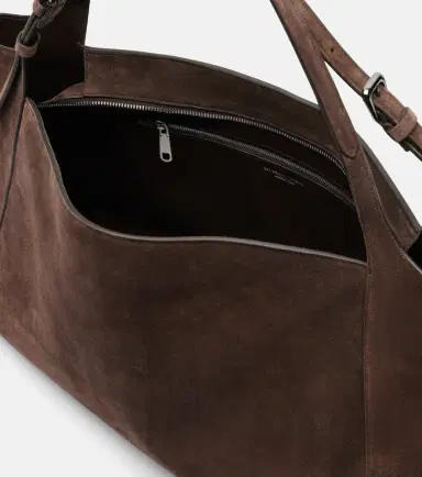 Brunello Cucinelli Medium suede shoulder bag | Thumbnail 6