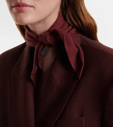 Brunello Cucinelli Monili cashmere scarf | Thumbnail 4