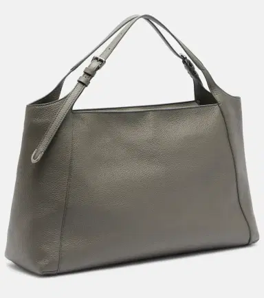 Brunello Cucinelli Medium leather tote bag | Thumbnail 4 Brunello Cucinelli Medium leather tote bag | Thumbnail 4