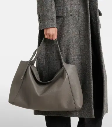 Brunello Cucinelli Medium leather tote bag | Thumbnail 6 Brunello Cucinelli Medium leather tote bag | Thumbnail 6