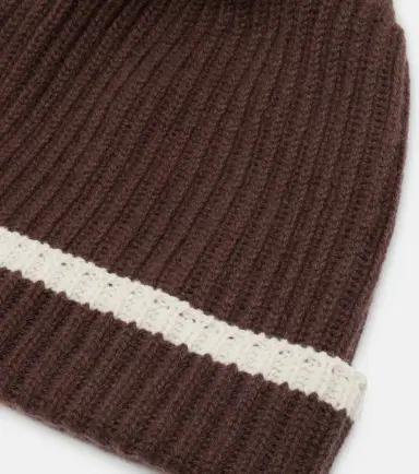 Brunello Cucinelli Monili ribbed-knit cashmere beanie | Thumbnail 4