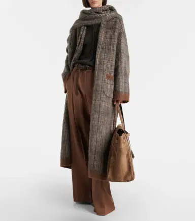 Brunello Cucinelli Large suede tote bag | Thumbnail 4