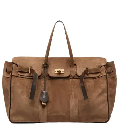 Brunello Cucinelli Large suede tote bag | Thumbnail 1