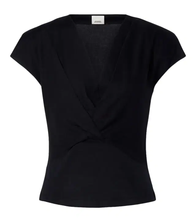 Isabel Marant Nadrine cotton jersey top