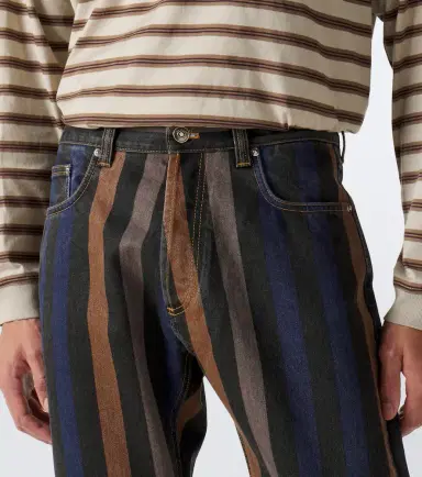 Versace Striped straight jeans | Thumbnail 2 Versace Striped straight jeans | Thumbnail 2