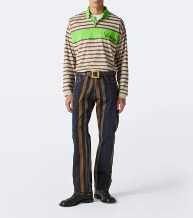 Versace Striped straight jeans | Thumbnail 3 Versace Striped straight jeans | Thumbnail 3