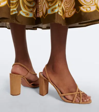Aquazzura Horizon suede sandals | Thumbnail 6 Aquazzura Horizon suede sandals | Thumbnail 6