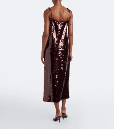ADRIANA DEGREAS Sequined midi dress | Thumbnail 2 ADRIANA DEGREAS Sequined midi dress | Thumbnail 2