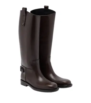 Burberry Cavalier leather knee-high boots | Thumbnail 1 Burberry Cavalier leather knee-high boots | Thumbnail 1