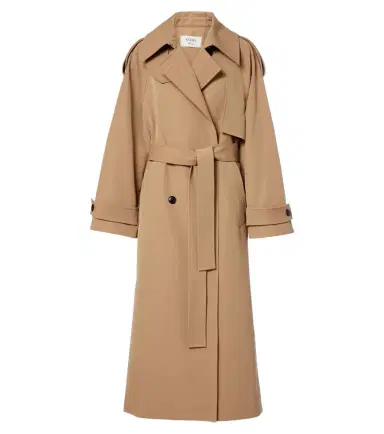 RÓHE Róhe Cotton and wool-blend belted coat | Thumbnail 1 RÓHE Róhe Cotton and wool-blend belted coat | Thumbnail 1