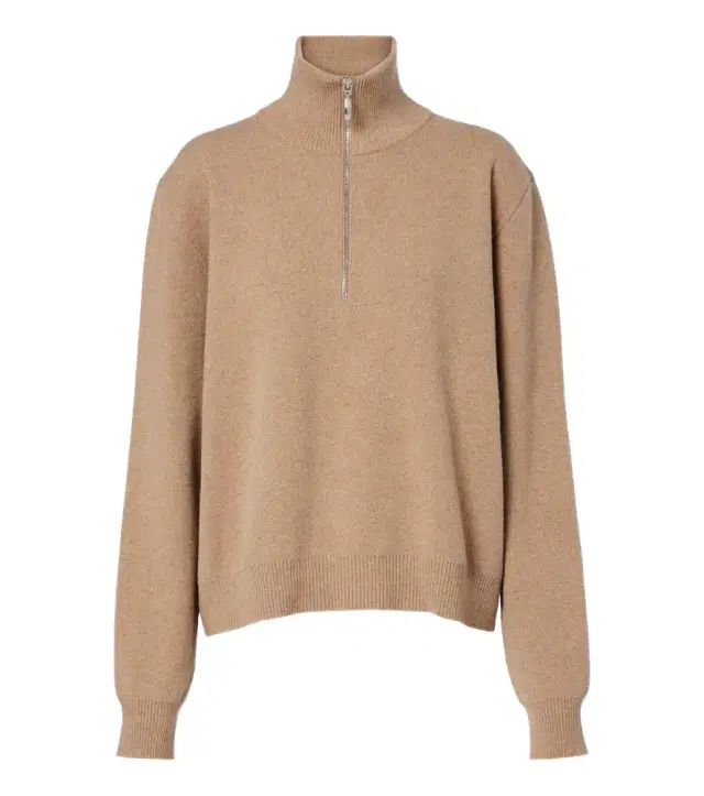 Rohe Róhe Wool-blend half-zip sweater