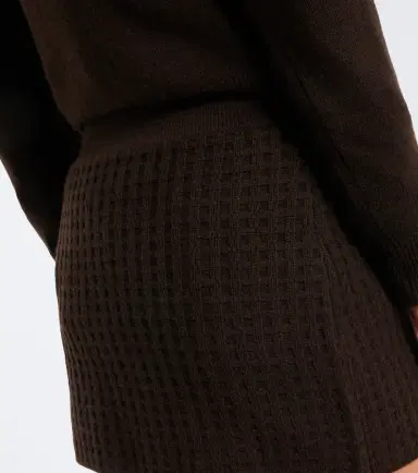 Jardin des Orangers Wool and cashmere jacquard miniskirt | Thumbnail 2 Jardin des Orangers Wool and cashmere jacquard miniskirt | Thumbnail 2