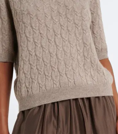 Jardin des Orangers Cable knit cashmere sweater | Thumbnail 4