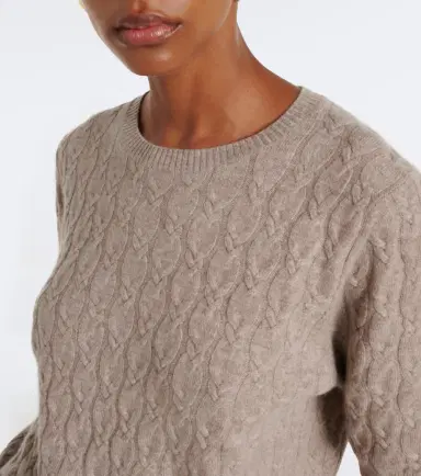 Jardin des Orangers Cable knit cashmere sweater | Thumbnail 6