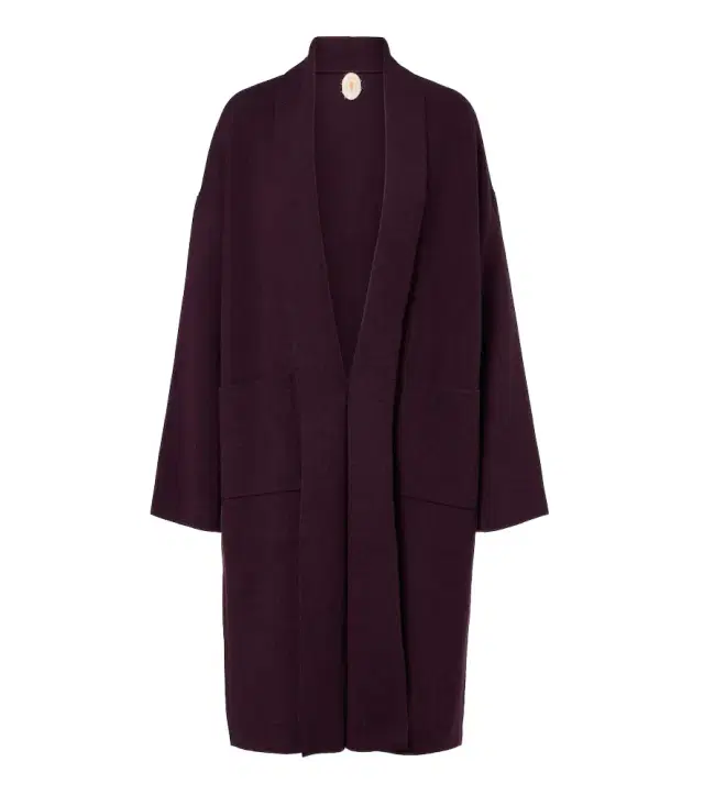 Jardin des Orangers Wool and cashmere coat
