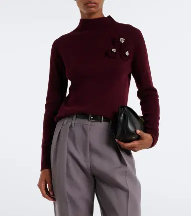 Jardin des Orangers Embellished wool and cashmere sweater | Thumbnail 4