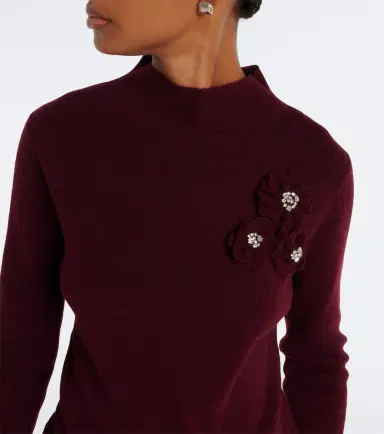 Jardin des Orangers Embellished wool and cashmere sweater | Thumbnail 5