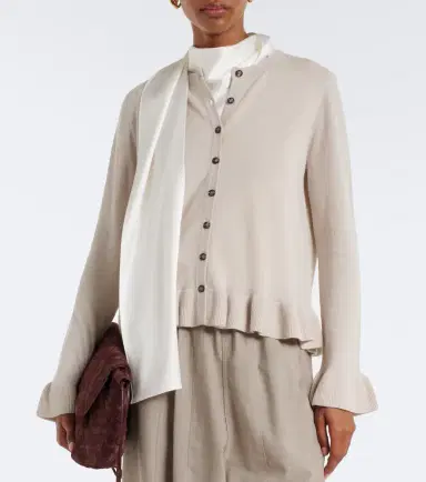 Jardin des Orangers Wool and cashmere cardigan | Thumbnail 2 Jardin des Orangers Wool and cashmere cardigan | Thumbnail 2