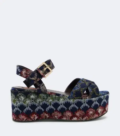 Missoni Julia lamé platform sandals | Thumbnail 3 Missoni Julia lamé platform sandals | Thumbnail 3