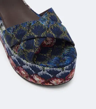 Missoni Julia lamé platform sandals | Thumbnail 4 Missoni Julia lamé platform sandals | Thumbnail 4