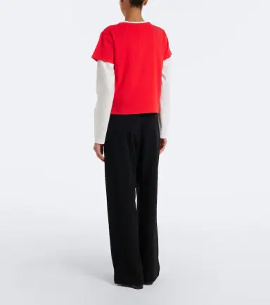 LESET Arielle crêpe wide-leg pants | Thumbnail 2