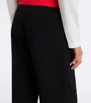 LESET Arielle crêpe wide-leg pants | Thumbnail 3