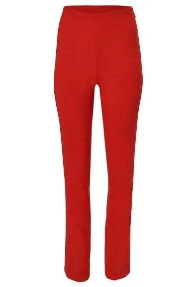 Carolina Herrera Cigarette Pant - Chili Red | Thumbnail 1