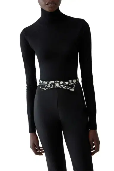Carolina Herrera Leopard Bow Belt | Thumbnail 2 Carolina Herrera Leopard Bow Belt | Thumbnail 2