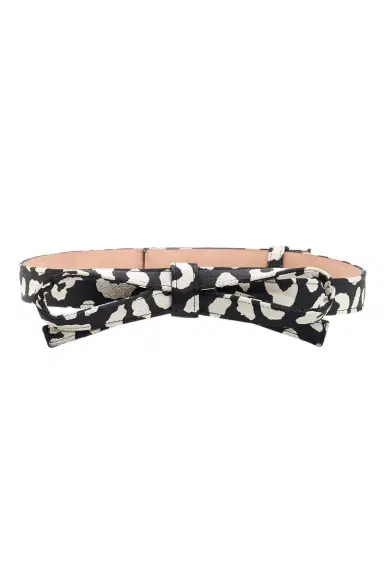 Carolina Herrera Leopard Bow Belt | Thumbnail 1 Carolina Herrera Leopard Bow Belt | Thumbnail 1