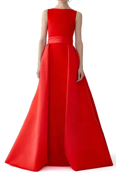 Carolina Herrera Sleeveless Boatneck Gown | Thumbnail 2