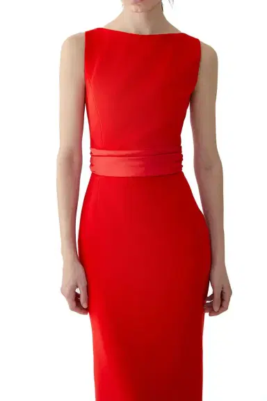Carolina Herrera Sleeveless Boatneck Gown | Thumbnail 4
