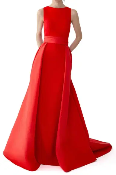Carolina Herrera Sleeveless Boatneck Gown | Thumbnail 5