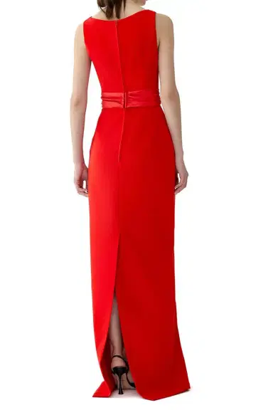 Carolina Herrera Sleeveless Boatneck Gown | Thumbnail 6