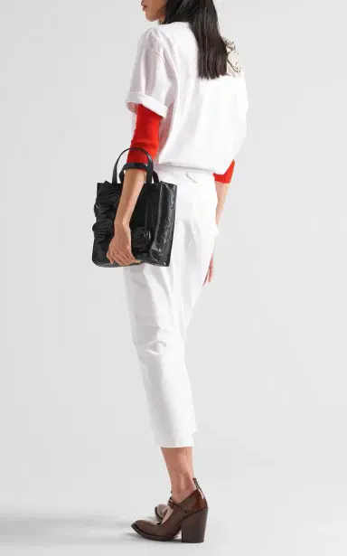 Prada Jersey Midi Skirt | Thumbnail 3