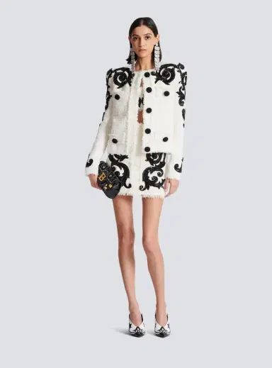 Balmain Paisley tweed jacket | Thumbnail 2