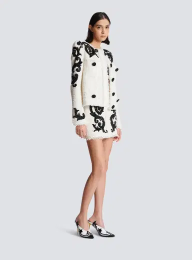 Balmain Paisley tweed jacket | Thumbnail 3