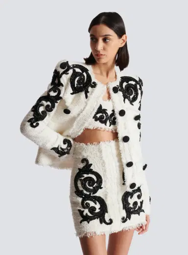 Balmain Paisley tweed jacket | Thumbnail 5