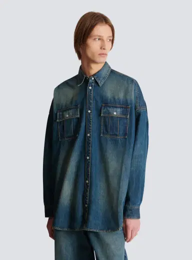 Balmain Denim shirt | Thumbnail 5