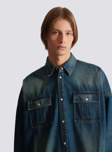 Balmain Denim shirt | Thumbnail 6