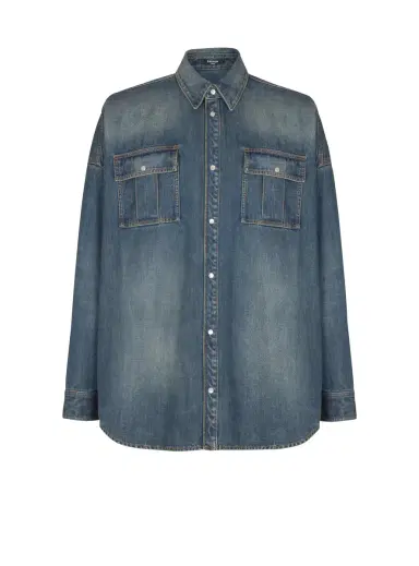 Balmain Denim shirt | Thumbnail 1