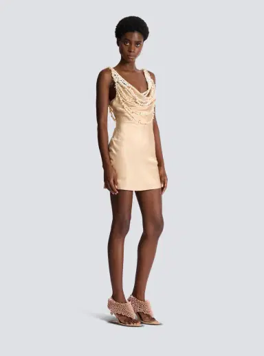Balmain Silk shell dress | Thumbnail 3